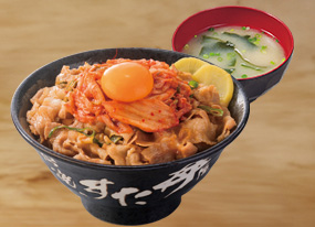 キムチすた丼