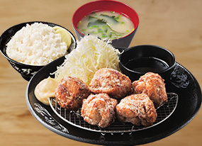 唐揚げ定食