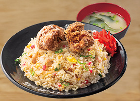唐揚げチャーハン